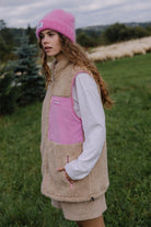 KAMIZELKA BARANEK VEST MILKSHAKE