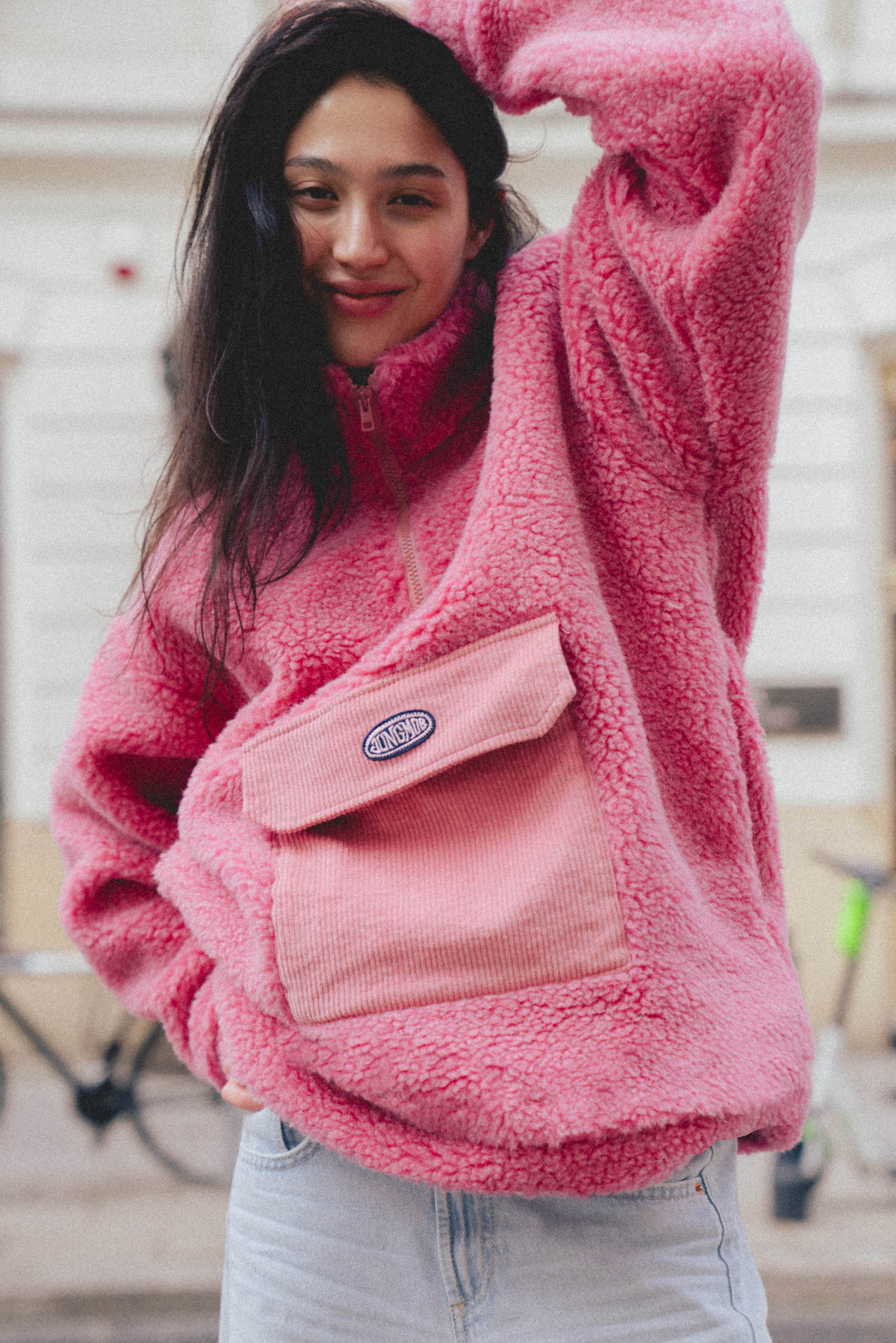 BARANEK TEDDY MERINO PINK