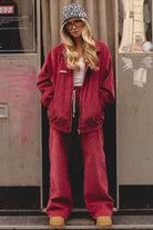 SPODNIE DAMSKIE GROOVY CHERRY