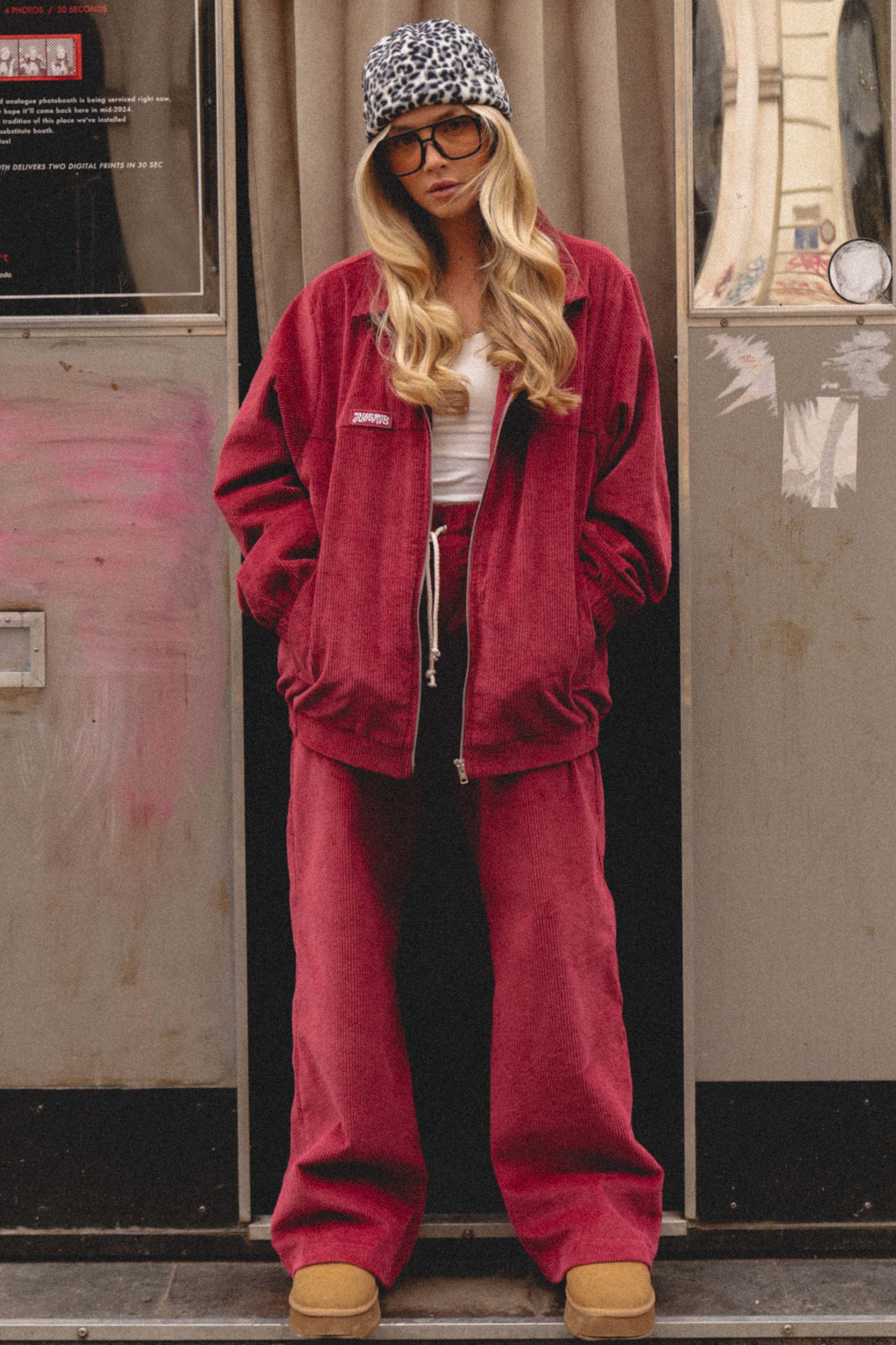 SPODNIE DAMSKIE GROOVY CHERRY