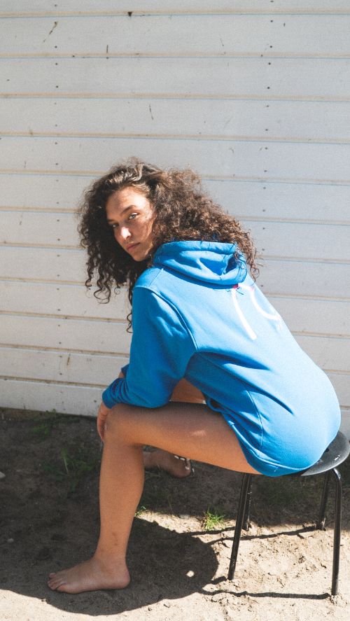 BLUZA WAVE BLUE PINK