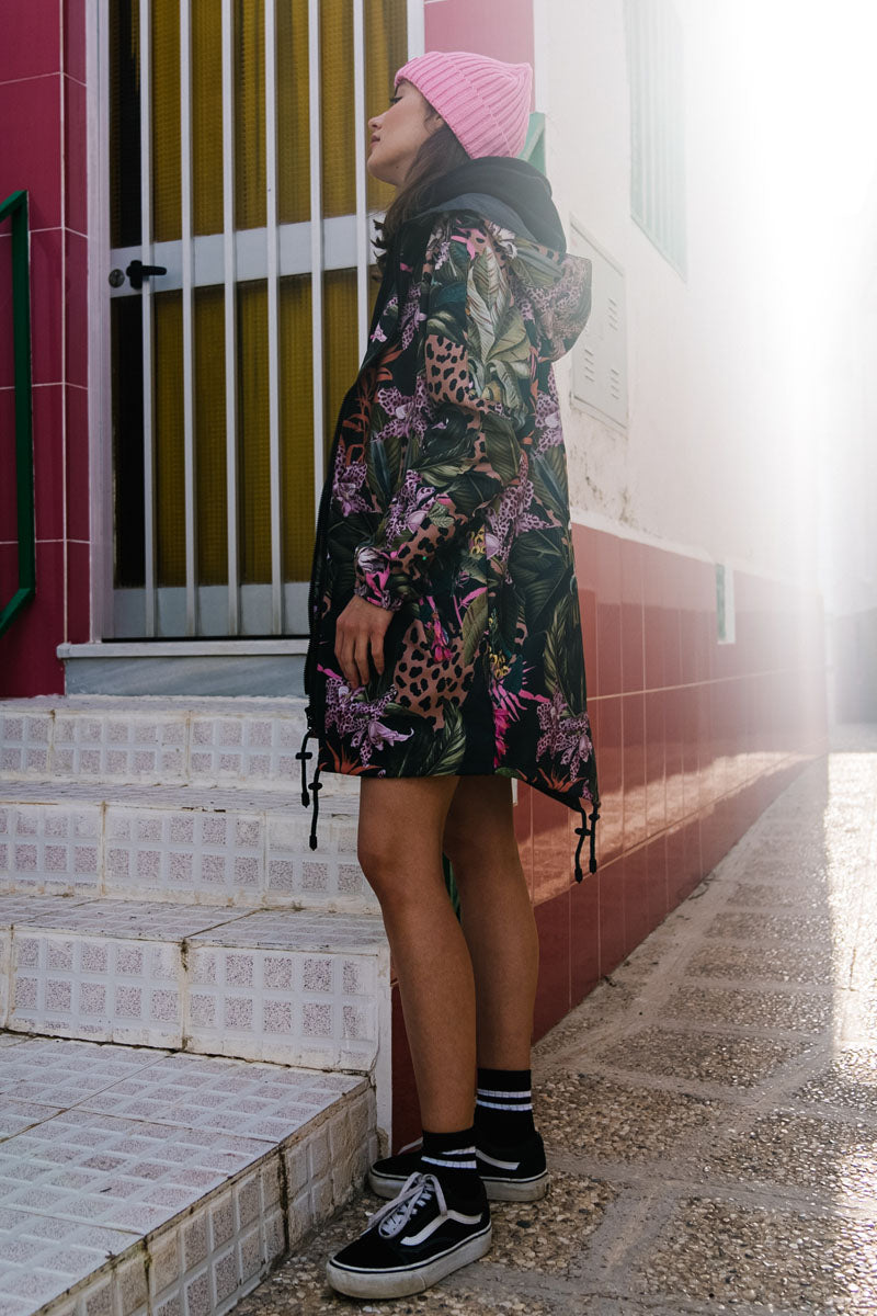 KURTKA WILD ORCHID RAIN