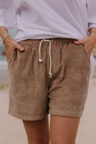 SZORTY DAMSKIE GOZO FLAT WHITE