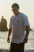 T-SHIRT DISCONNECT WHITE MEN