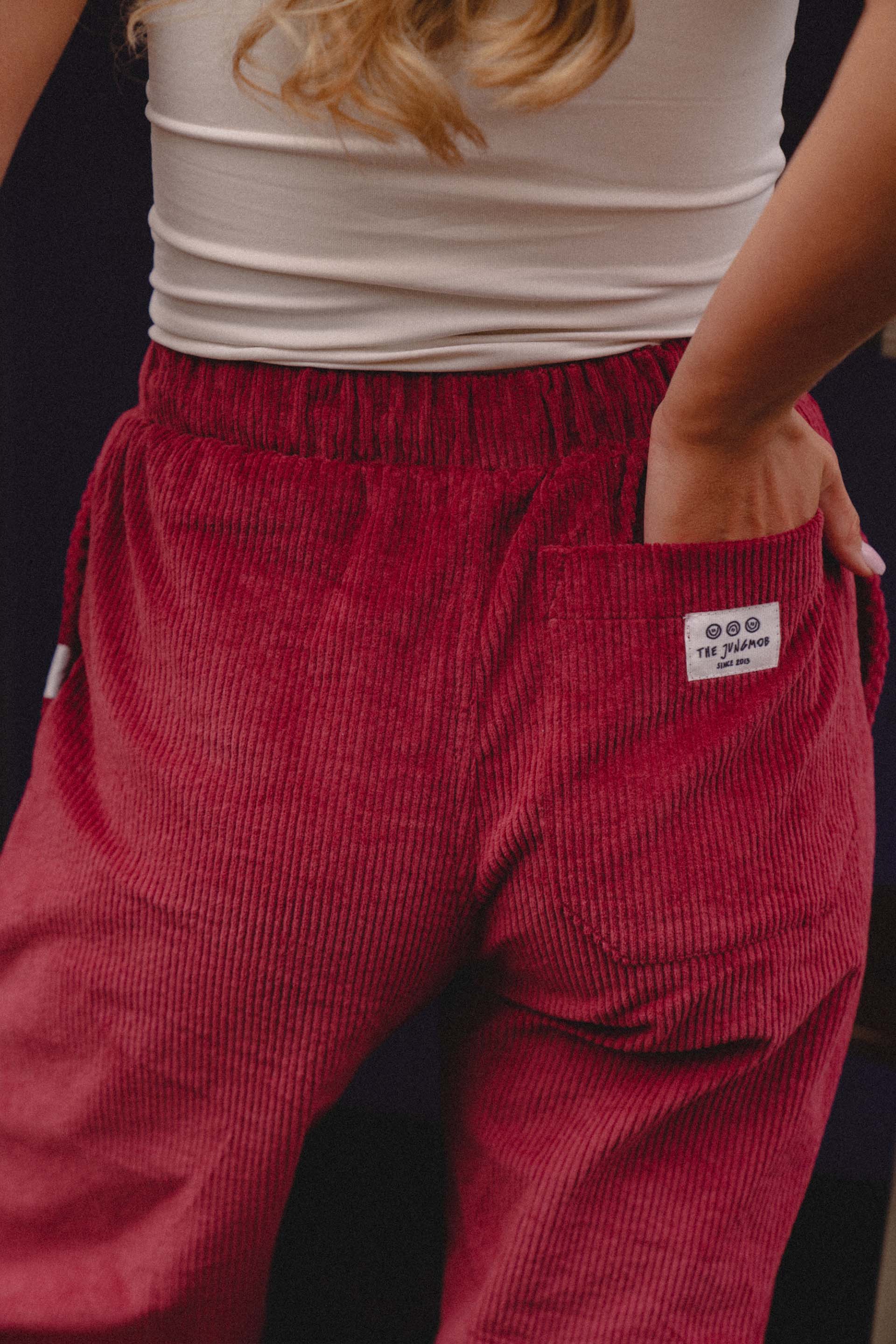 SPODNIE DAMSKIE GROOVY CHERRY