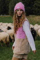 KAMIZELKA BARANEK VEST MILKSHAKE