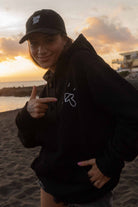 BLUZA UNISEX NATURE IS OKAY BLACK WMN