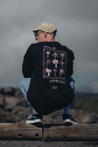 LONGSLEEVE PALMS SPRING BLACK