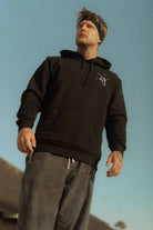 BLUZA UNISEX NATURE IS OKAY BLACK MEN