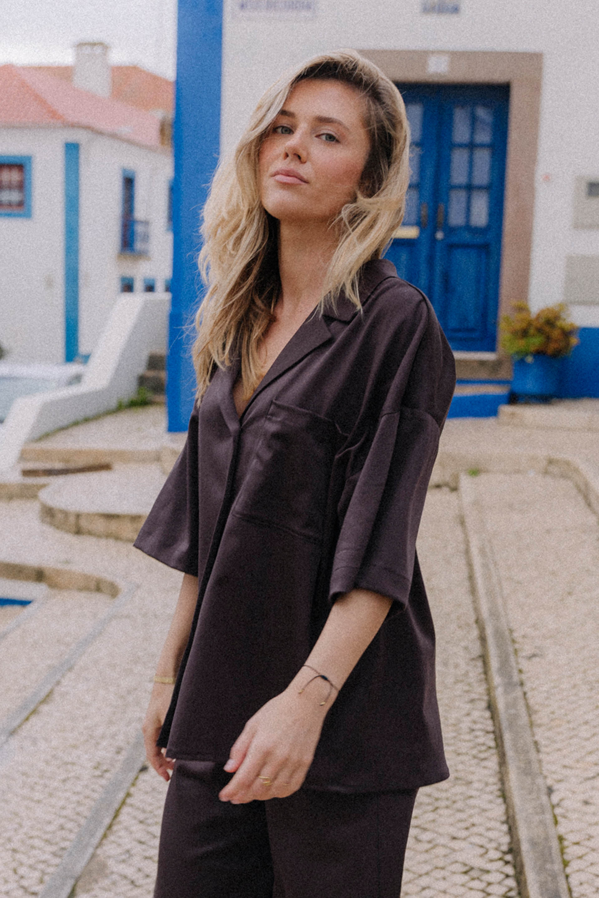 SPODNIE HANNAH CHOCOLATE