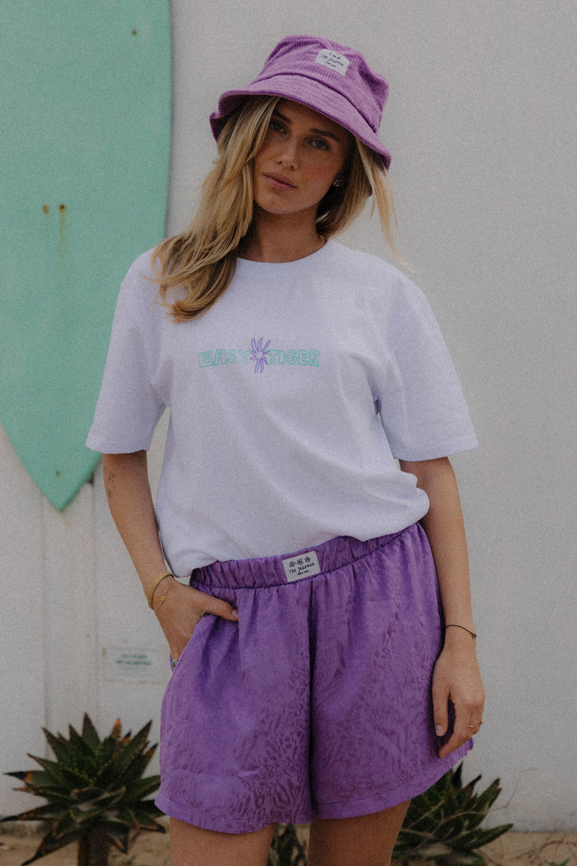 T-SHIRT EASY TIGER WHITE