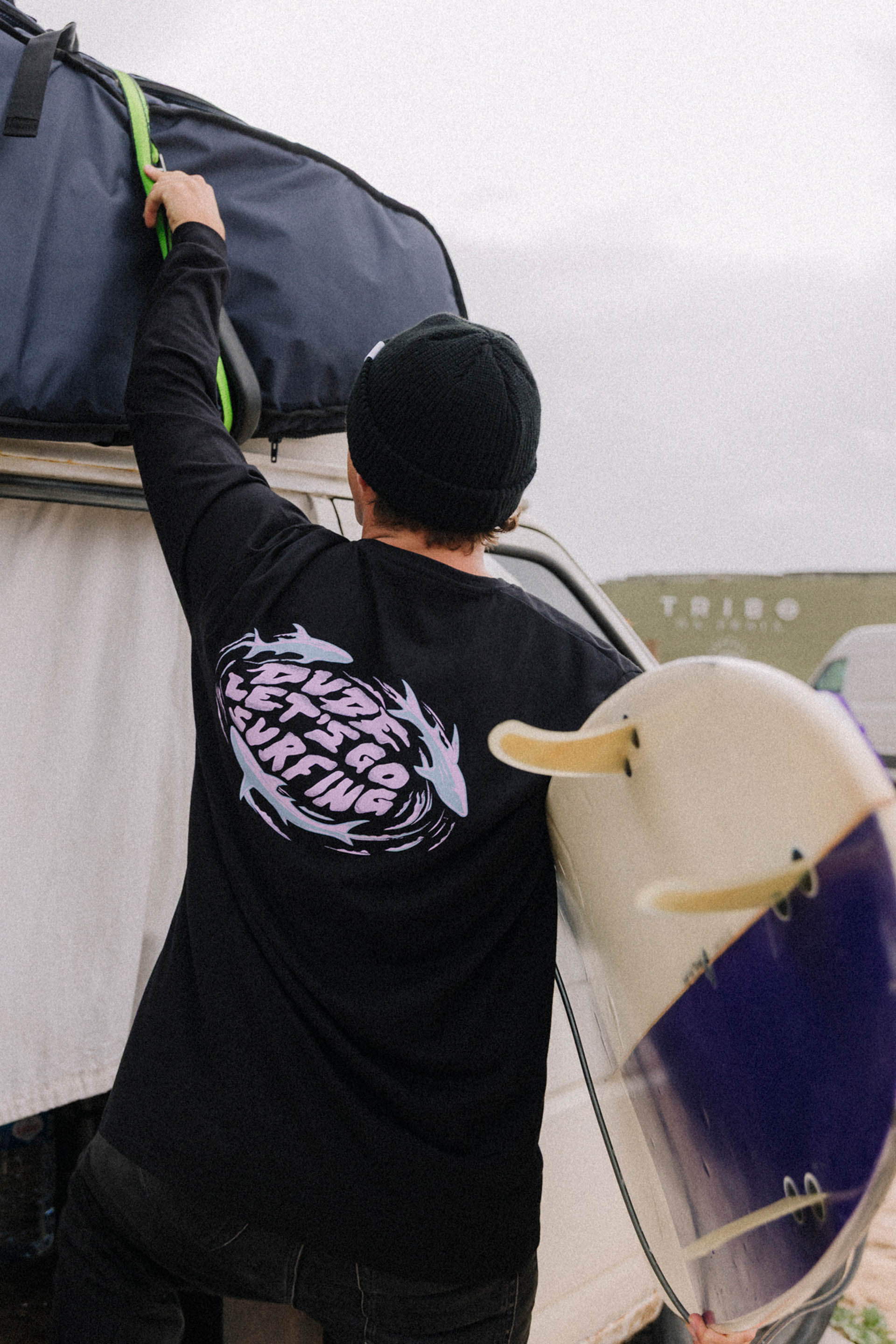 LONGSLEEVE DUDE LET'S GO SURFING