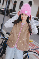 KAMIZELKA DAISY LATTE