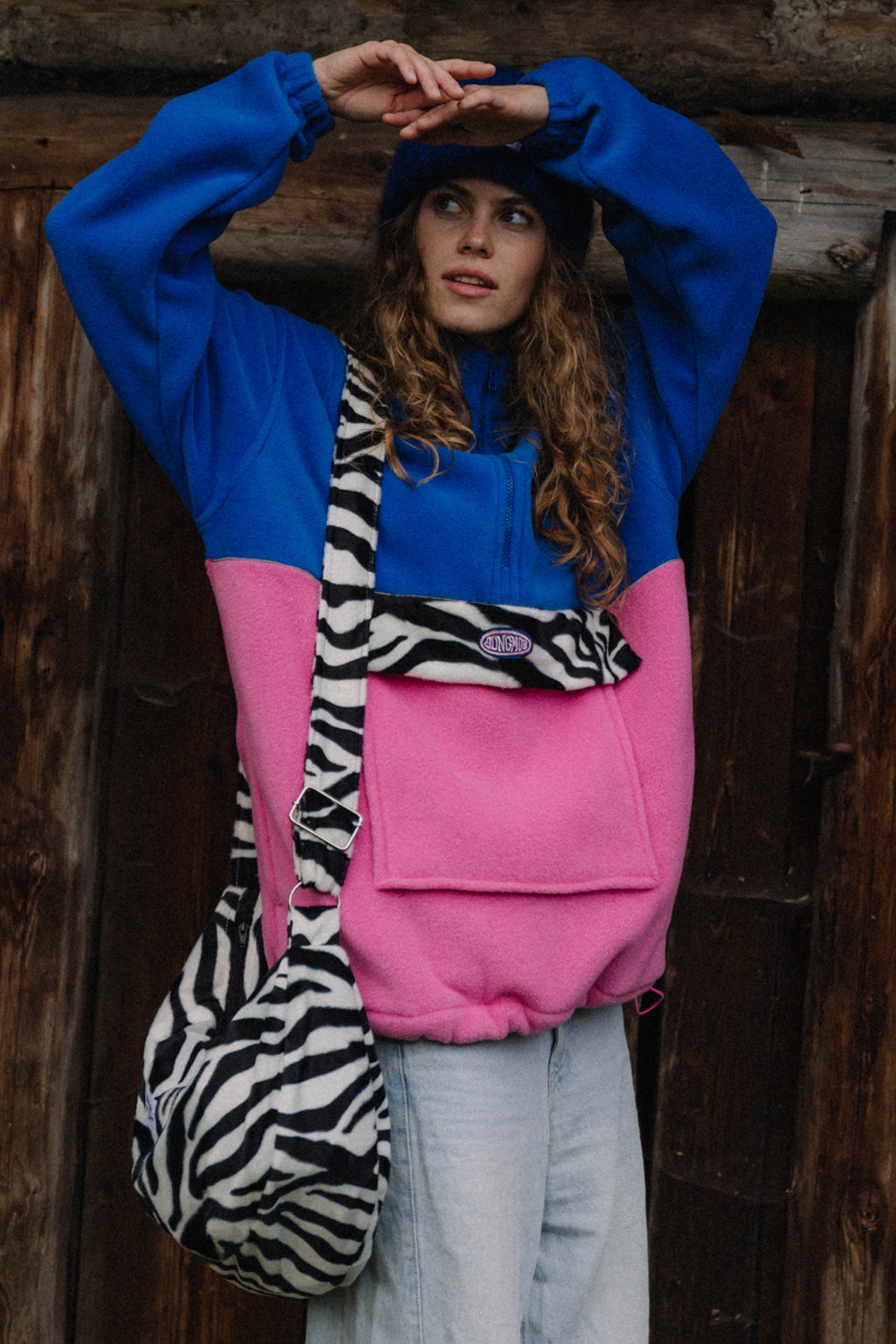 BLUZA POLAR ZEBRA DISCO