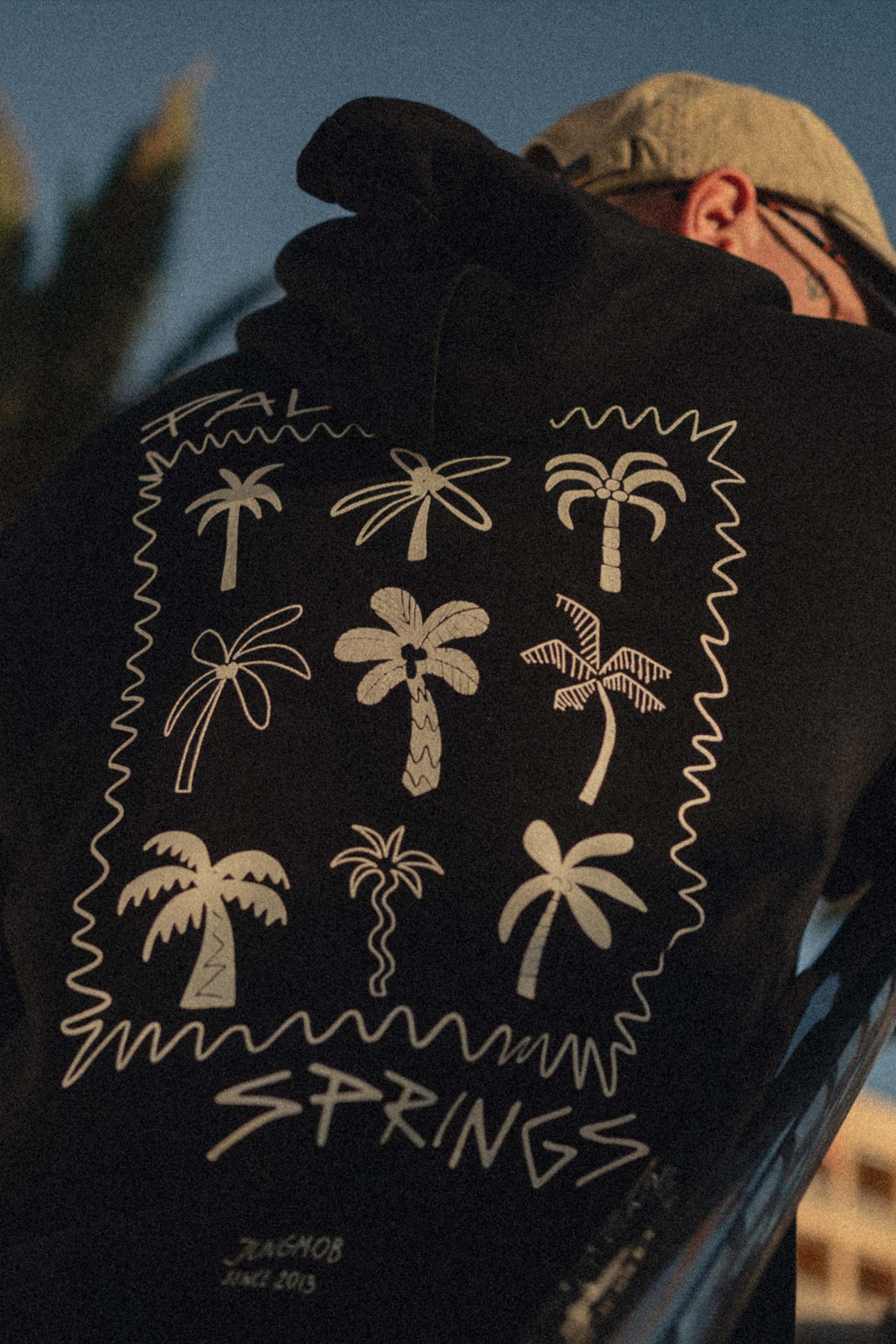 BLUZA PALM SPRING BLACK