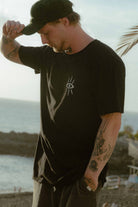 T-SHIRT DISCONNECT BLACK MEN