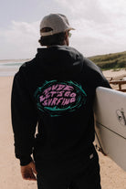 BLUZA DUDE LET'S GO BLACK