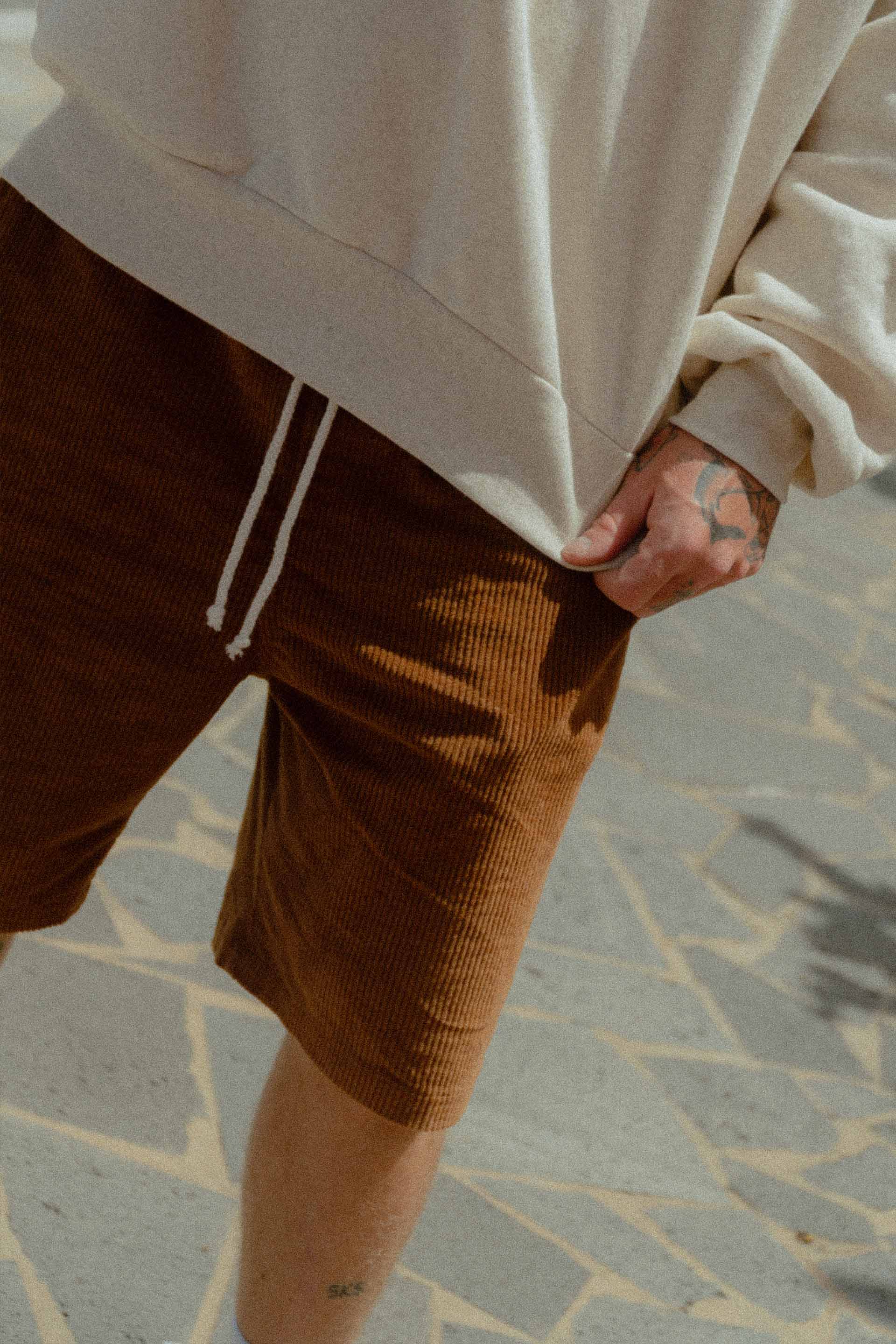 SZORTY MĘSKIE GOZO HONEY BROWN
