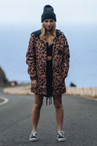 KURTKA PANTHER BROWN RAIN