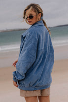 KURTKA RIDE BASEBALL BAJA BLUE