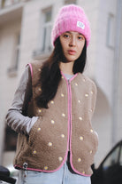 KAMIZELKA DAISY LATTE