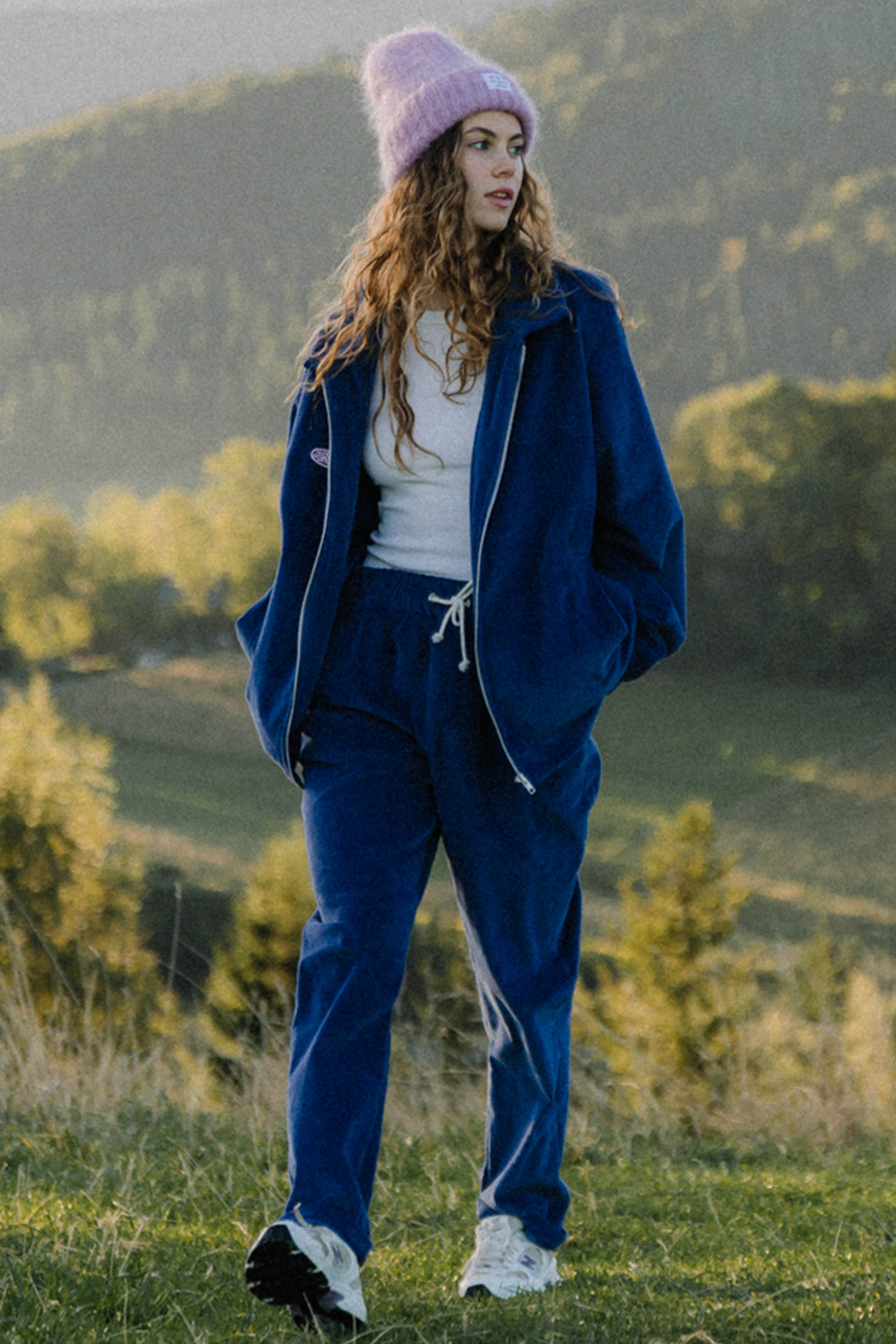 SPODNIE DAMSKIE MALTA BLUEBERRY