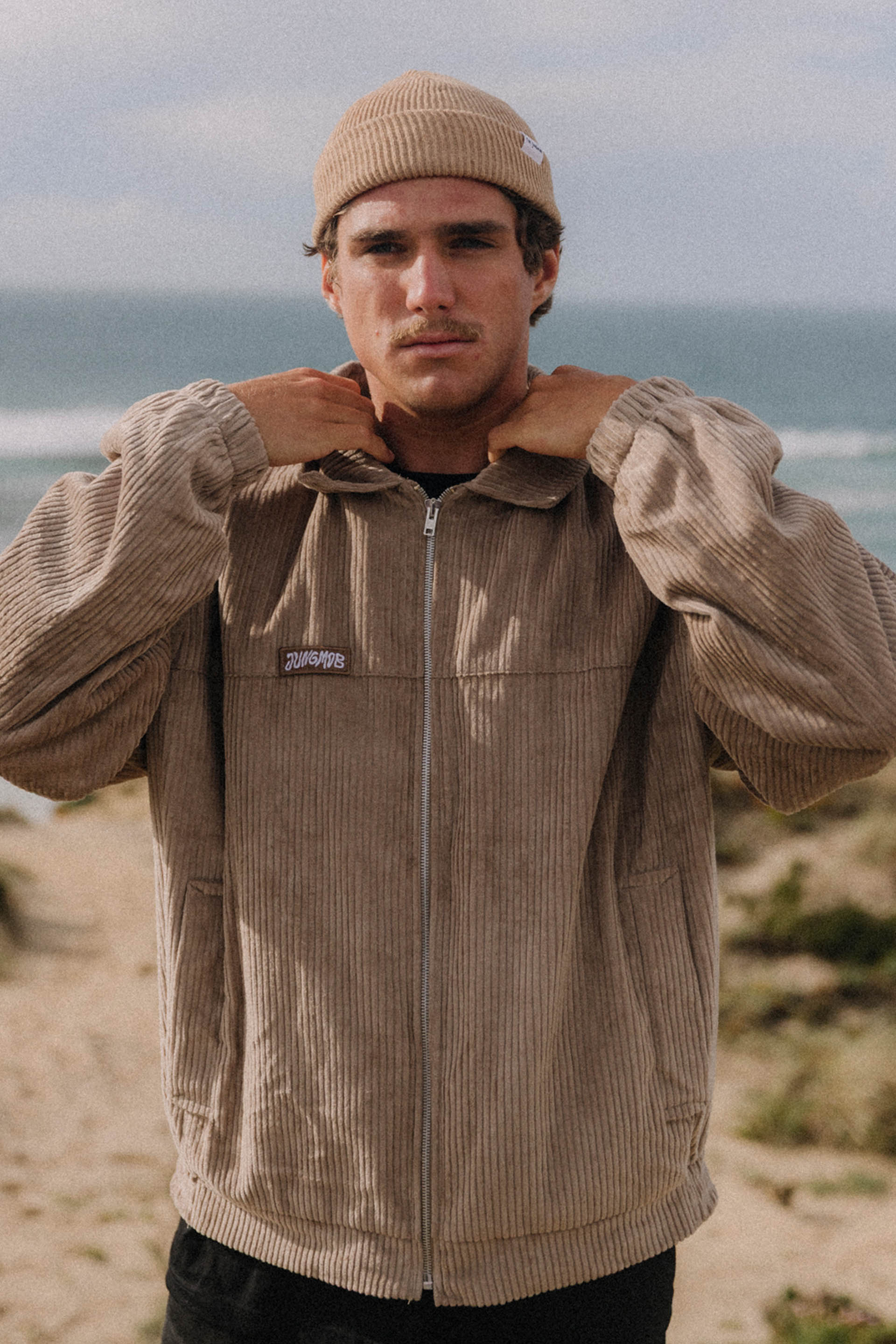 KURTKA RIDE BASEBALL FLAT WHITE MEN