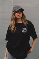 T-SHIRT TRIPPY SMILE BLACK