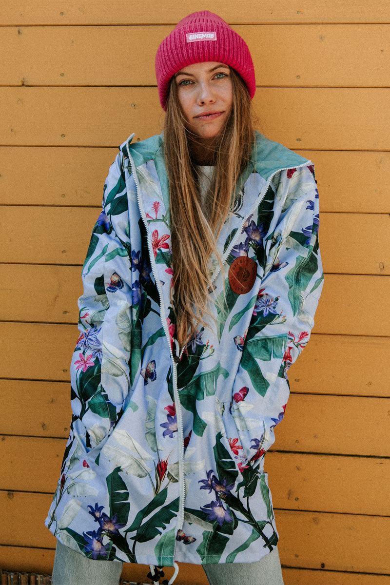 KURTKA BUTTERFLY HOUSE BLUE RAIN