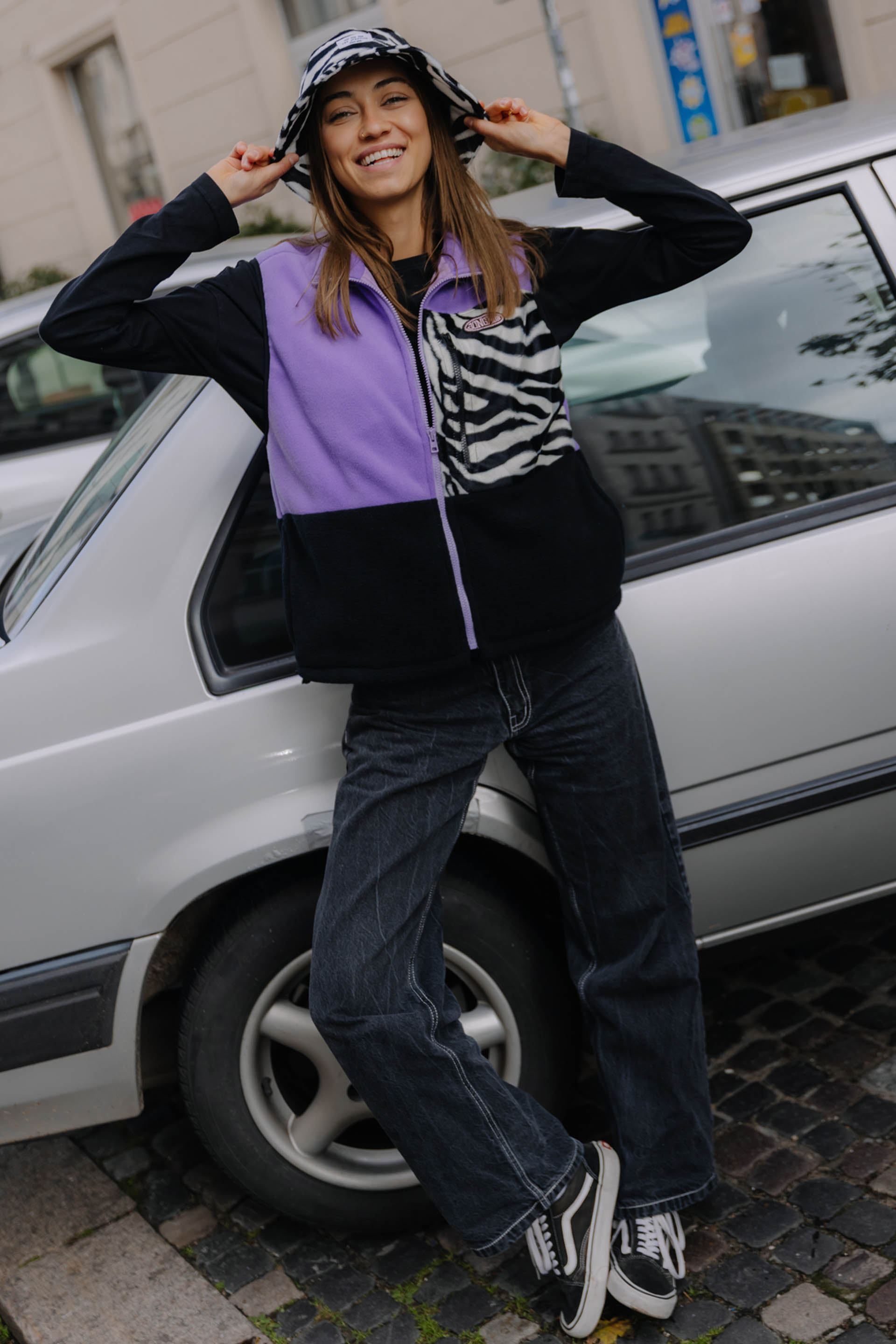 KAMIZELKA POLAR ZEBRA