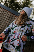 KURTKA SOFTSHELL BUTTERFLY HOUSE BLUE