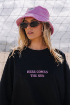 T-SHIRT BOXY HERE COMES THE SUN