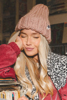 CZAPKA MERINO CAKE ROSE