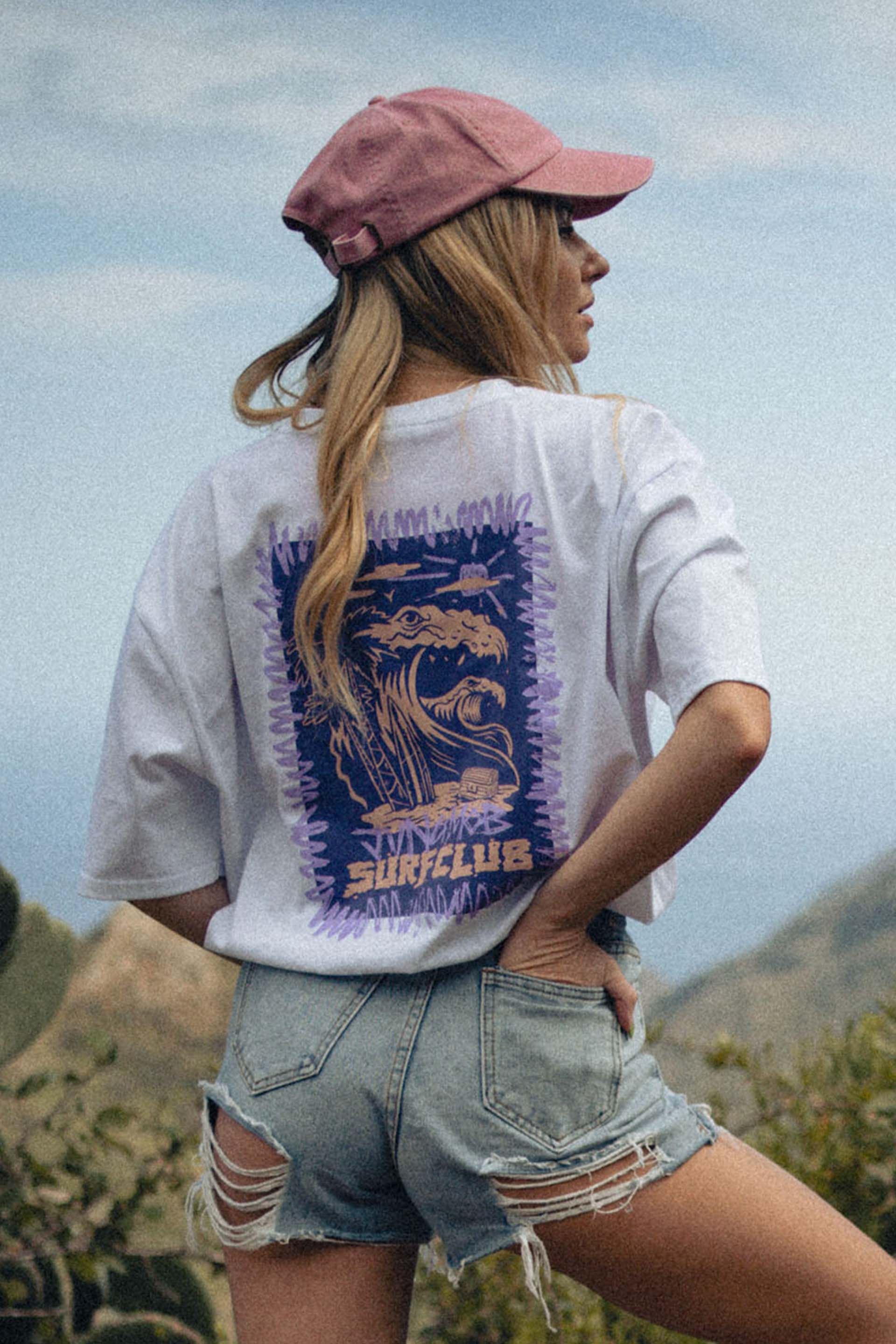 T-SHIRT RIDE WHITE WMN