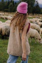 KAMIZELKA BARANEK VEST MILKSHAKE