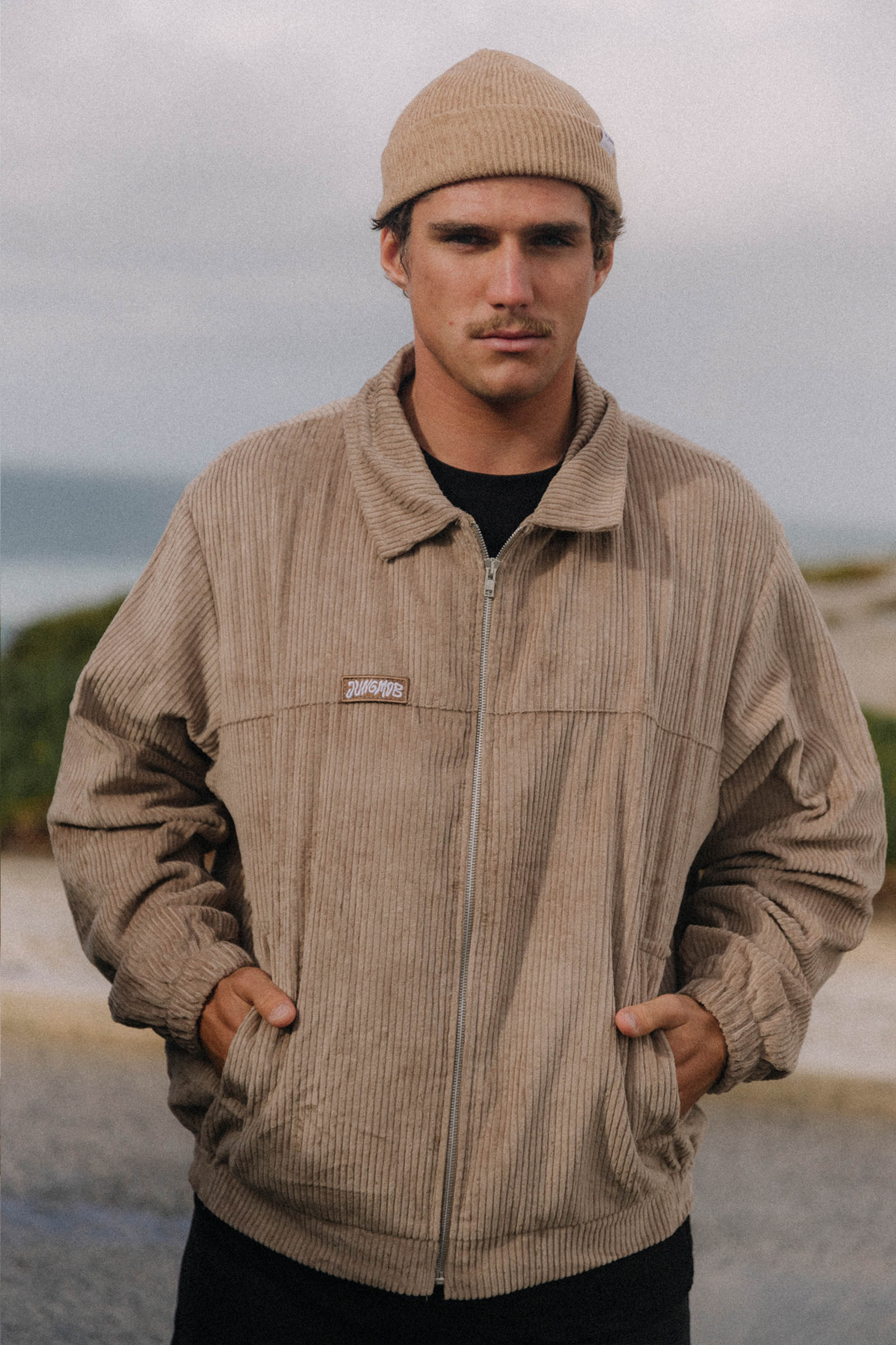 KURTKA RIDE BASEBALL FLAT WHITE MEN