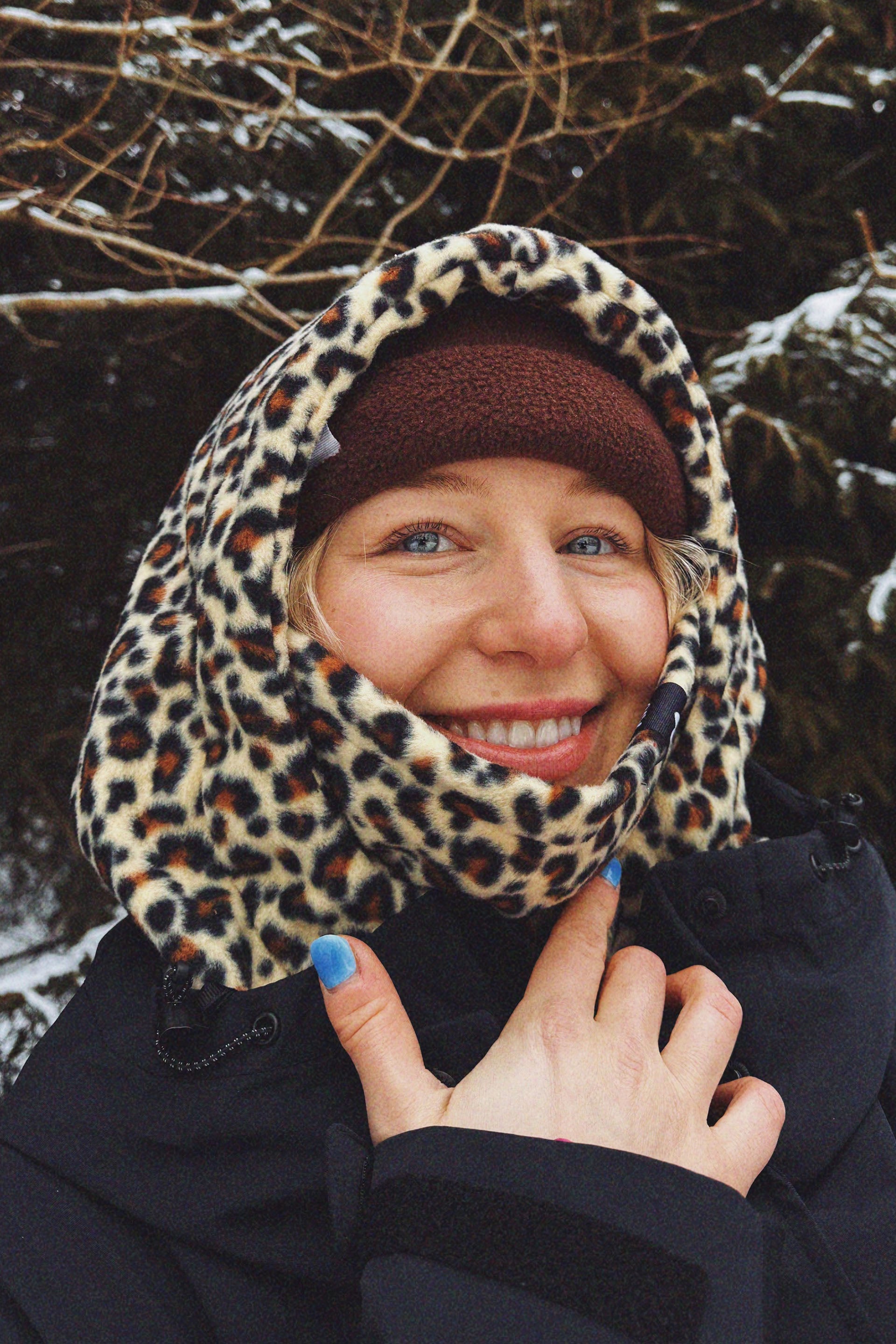 KOMIN BALACLAVA PANTHER BEIGE