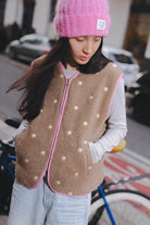 KAMIZELKA DAISY LATTE