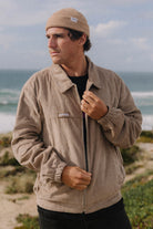 KURTKA RIDE BASEBALL FLAT WHITE MEN