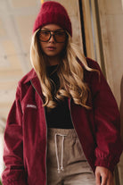 KURTKA RIDE BASEBALL CHERRY