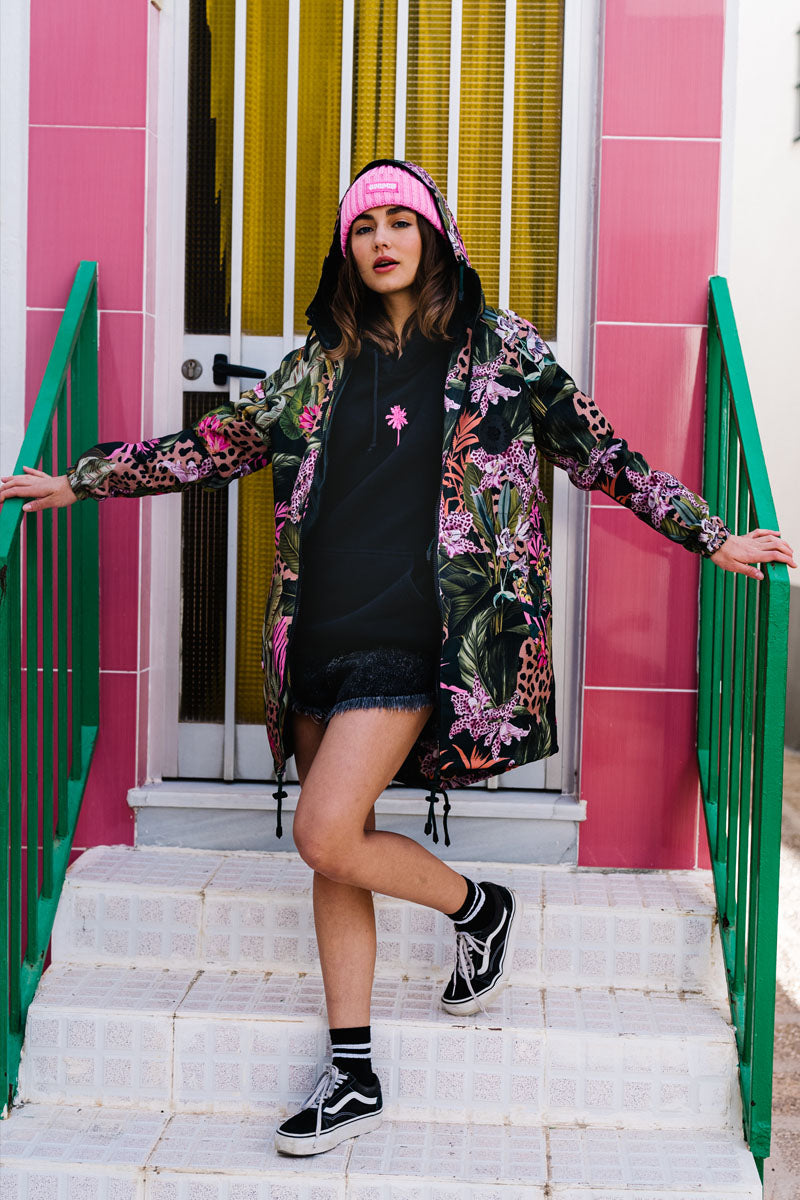 KURTKA WILD ORCHID RAIN