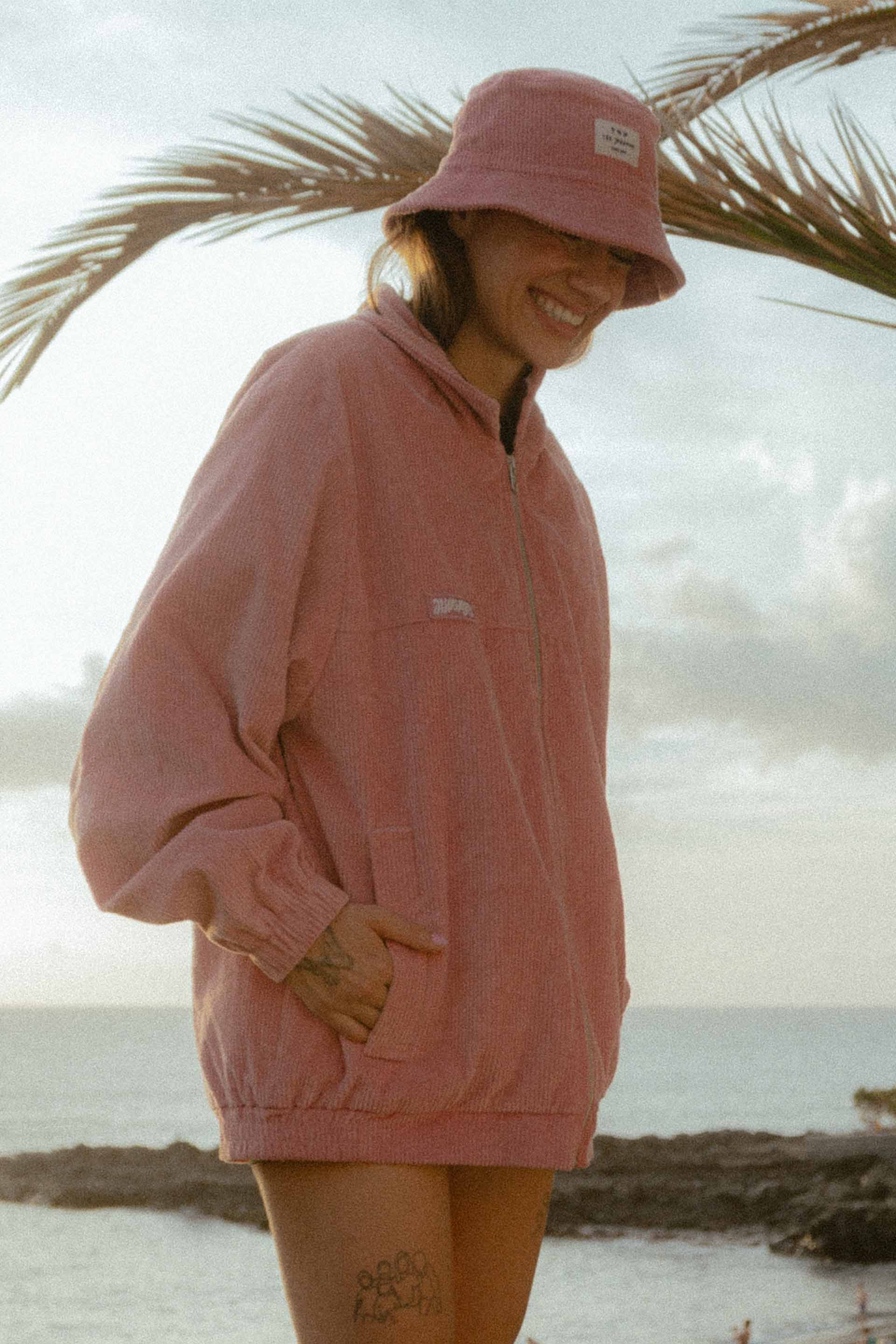 KURTKA RIDE BASEBALL JACKET PINK