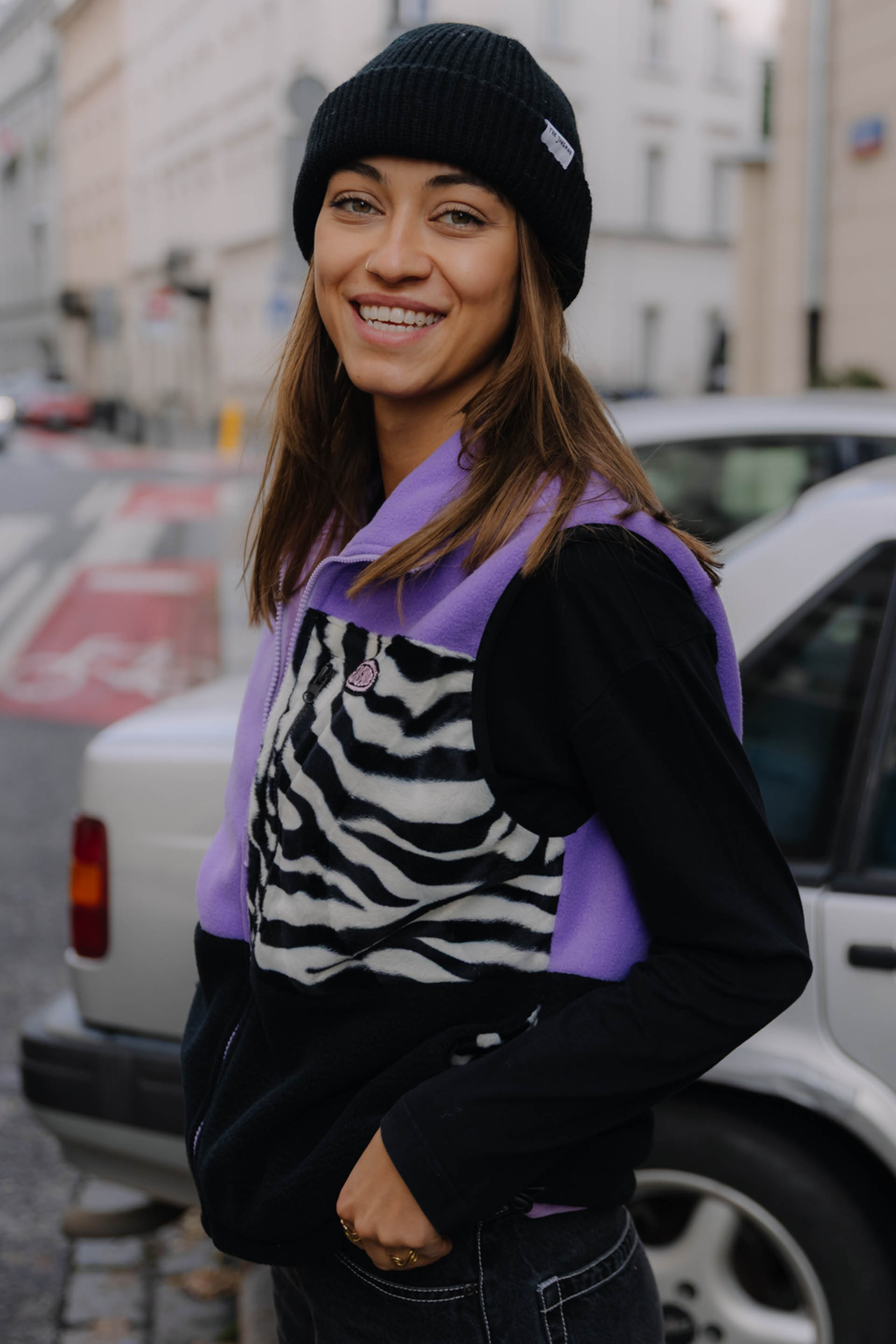 KAMIZELKA POLAR ZEBRA