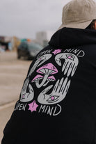 BLUZA OPEN MIND BLACK