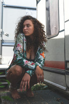 BLUZA PAPAYA JUNGLE ZIP