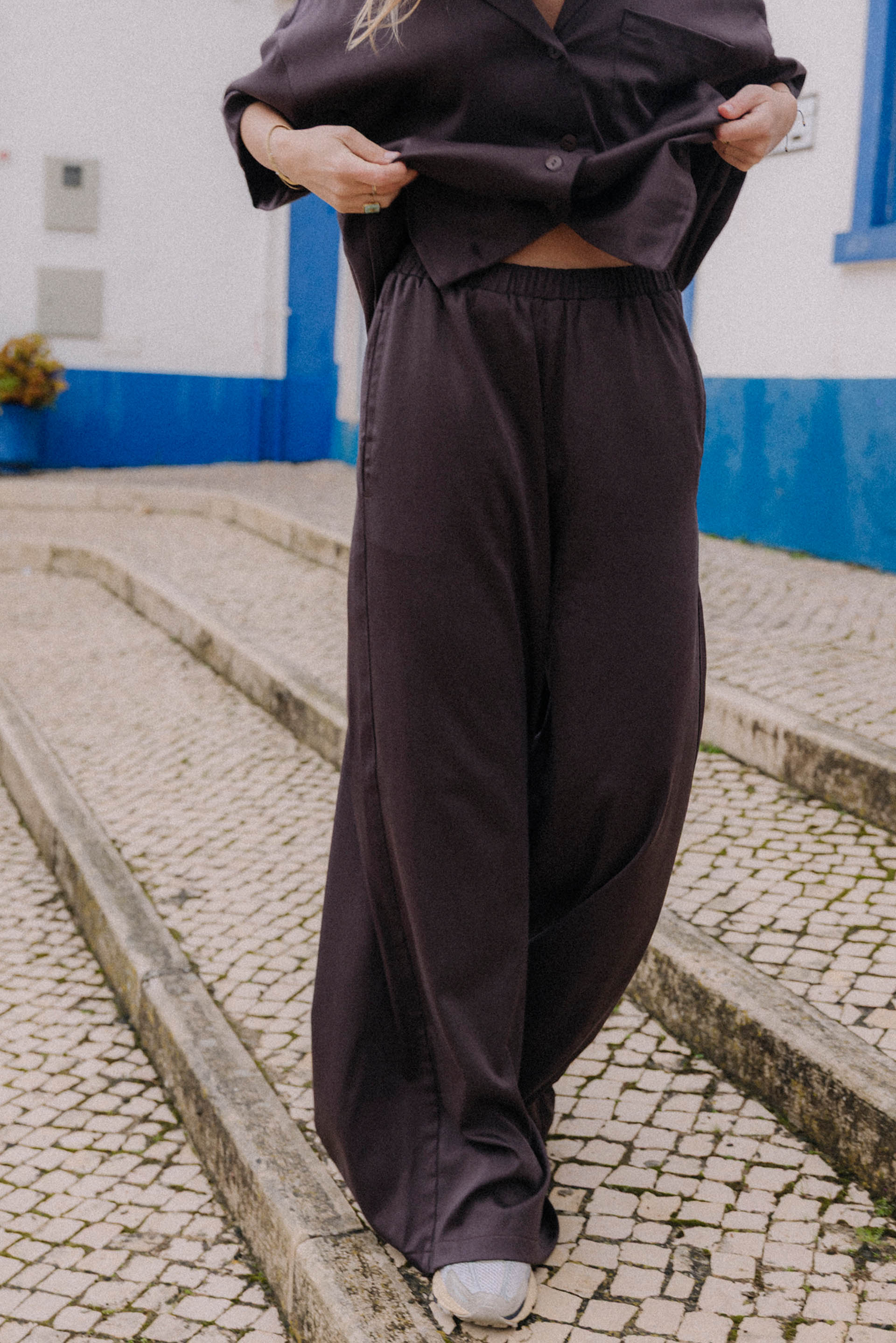 SPODNIE HANNAH CHOCOLATE