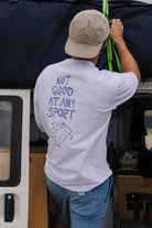 T-SHIRT BOXY NOT GOOD AT ANY SPORT MEN