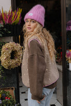 KAMIZELKA DAISY LATTE