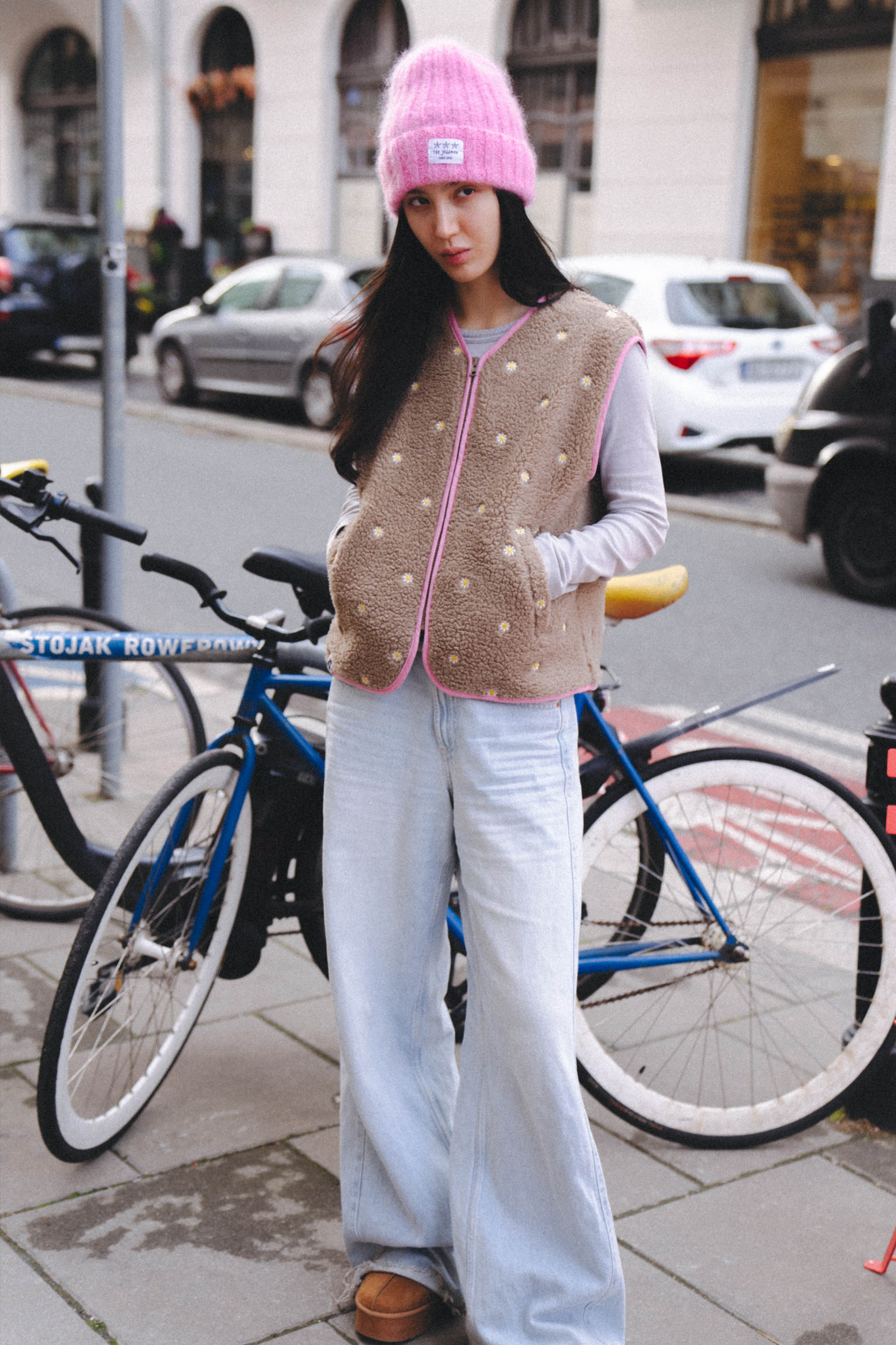 KAMIZELKA DAISY LATTE