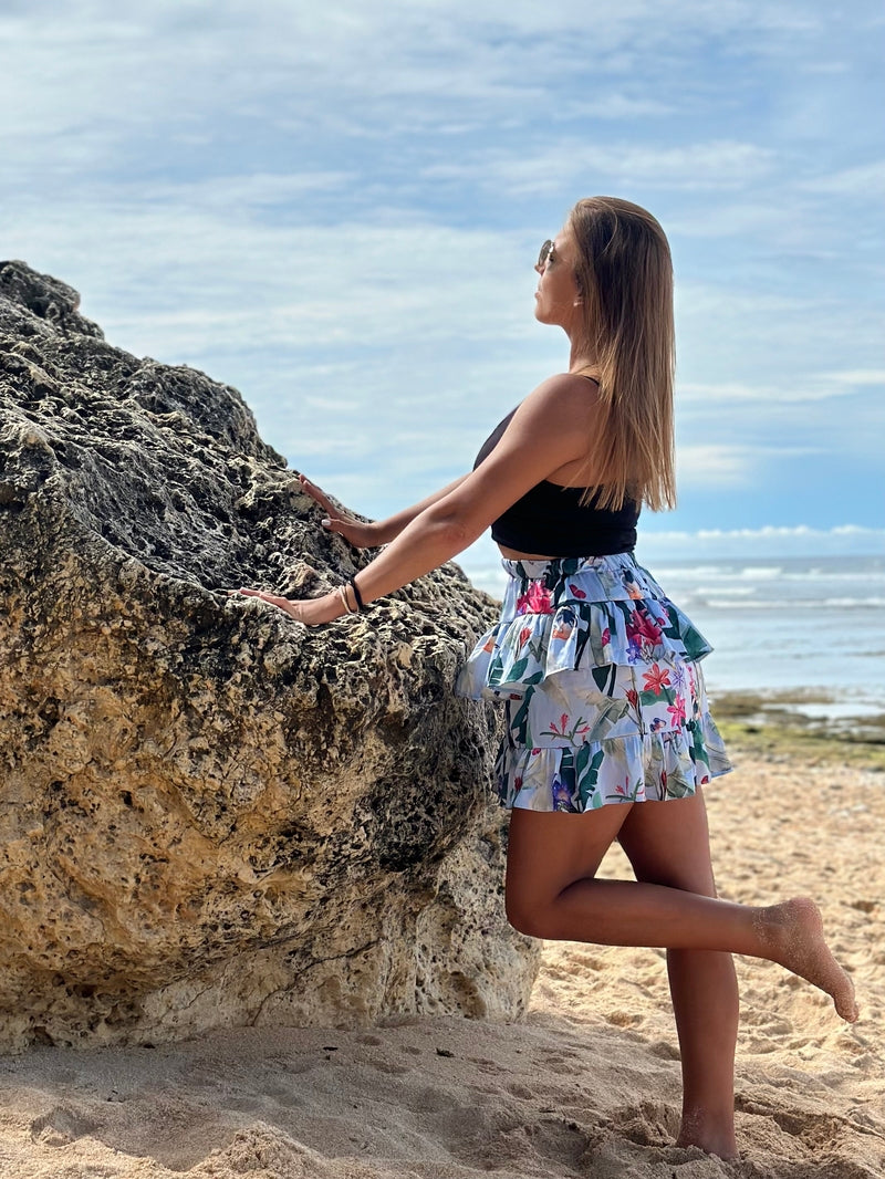 SPÓDNICZKA HOLA BUTTERFLY HOUSE BLUE